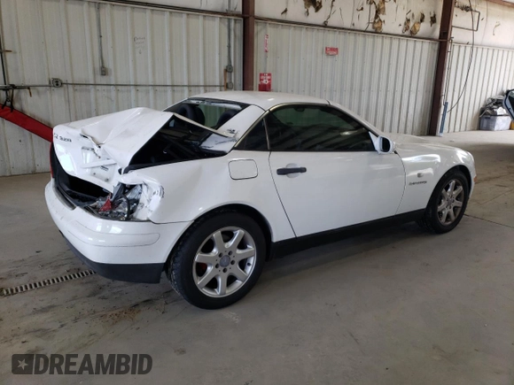 1998 Mercedes-Benz SLK 230/320 with VIN WDBKK47F1WF033145, listed as a Copart auction lot 70603624 with 315,306 mi miles and Clean Title. Bid and sale history available at DreamBid. Image 3.