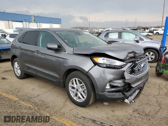 2024 Ford Edge SEL z VIN 2FMPK4J9XRBB16522, wystawiony jako Copart lot #53512205 z przebiegiem 1 964 mil mil oraz Szkoda całkowita • Salvage title. Historia ofert i sprzedaży dostępna na DreamBid. Obrazek 4.