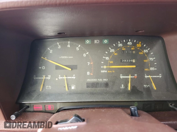 1983 Toyota Supra with VIN JT2MA67L9D0056034, listed as a Copart auction lot 82382484 with 39,338 mi miles and Salvage title. Bid and sale history available at DreamBid. Image 9.
