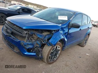 2017 Ford Escape S with VIN 1FMCU0F74HUC10414, listed as a IAAI auction lot 40830488 with 196,574 mi miles. Bid and sale history available at carsss.com. Image 17.