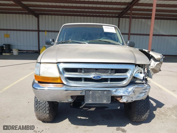 1999 Ford Ranger XL with VIN 1FTYR14X9XTA59675, listed as a IAAI auction lot 41861165 with 208,928 mi miles. Bid and sale history available at carsss.com. Image 12.