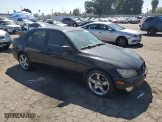 2002 Lexus IS 300 with VIN JTHBD192520040065, listed as a Copart auction lot 72297414 with 137,777 mi miles and Salvage Title. Bid and sale history available at carsss.com. Image 4.