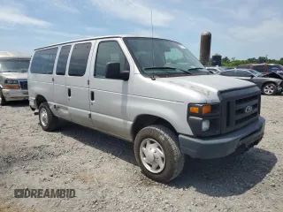 2009 Ford Econoline Passenger XL with VIN 1FBNE31L59DA62487, listed as a Copart auction lot 58073325 with 122,664 mi miles and Salvage title. Bid and sale history available at DreamBid. Image 4.