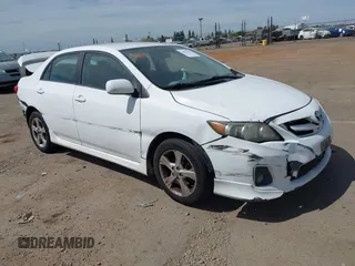 2011 Toyota Corolla L with VIN 2T1BU4EE0BC631879, listed as a IAAI auction lot 42032074 with 1 mi miles. Bid and sale history available at carsss.com. Image 1.