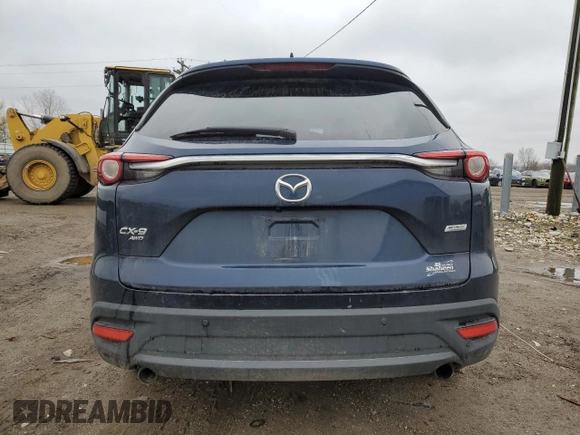 2016 Mazda CX-9 Touring with VIN JM3TCBCY4G0122279, listed as a Copart auction lot 52480825 with 109,646 mi miles and Clean Title. Bid and sale history available at carsss.com. Image 6.