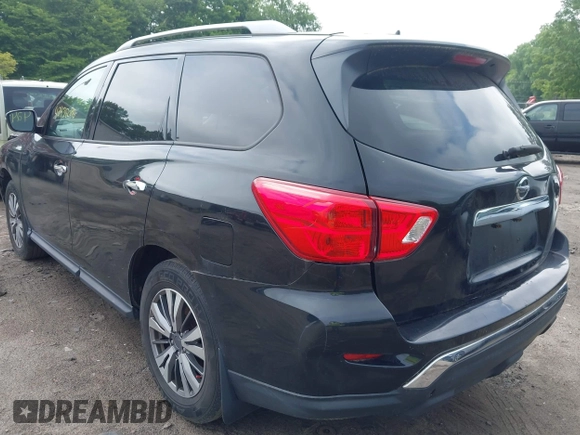 2018 Nissan Pathfinder SL z VIN 5N1DR2MM3JC664868, wystawiony jako IAAI lot #42438076 z przebiegiem 41 833 mil mil oraz . Historia ofert i sprzedaży dostępna na DreamBid. Obrazek 3.