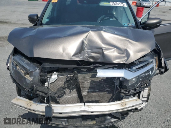 2021 Honda Ridgeline RTL-E with VIN 5FPYK3F76MB020626, listed as a Copart auction lot 55052515 with Not provided miles and Salvage title. Bid and sale history available at DreamBid. Image 11.