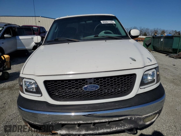 2003 Ford F-150 XLT with VIN 1FTRW08LX3KB16271, listed as a Copart auction lot 49001145 with 281,258 mi miles and Salvage Title. Bid and sale history available at carsss.com. Image 5.