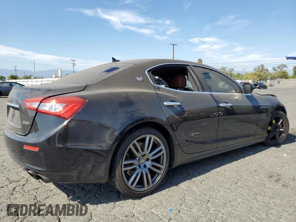 2016 Maserati Ghibli S Q4 с VIN ZAM57RTA7G1176988, выставлен на аукционе Copart как лот 51571535 с пробегом 123 383 миль миль и Чистый • Clean title. История ставок и продаж доступна на DreamBid. Изображение 3.