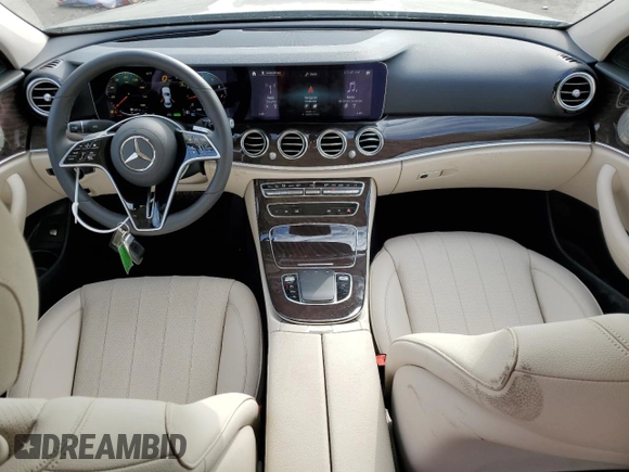 2023 Mercedes-Benz E 450 with VIN W1KZF5KB6PB185466, listed as a Copart auction lot 76940854 with 4,442 mi miles and Clean Title. Bid and sale history available at DreamBid. Image 8.