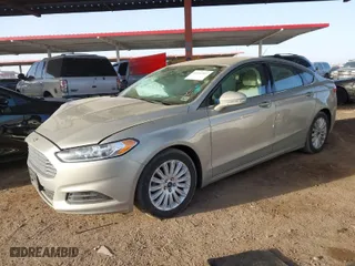 2015 Ford Fusion SE Hybrid with VIN 3FA6P0LU2FR156205, listed as a IAAI auction lot 41533507 with 98,693 mi miles. Bid and sale history available at carsss.com. Image 2.