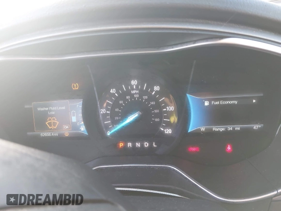 2018 Ford Fusion Hybrid SE with VIN 3FA6P0LU9JR162611, listed as a IAAI auction lot 41760137 with 62,658 mi miles. Bid and sale history available at carsss.com. Image 7.