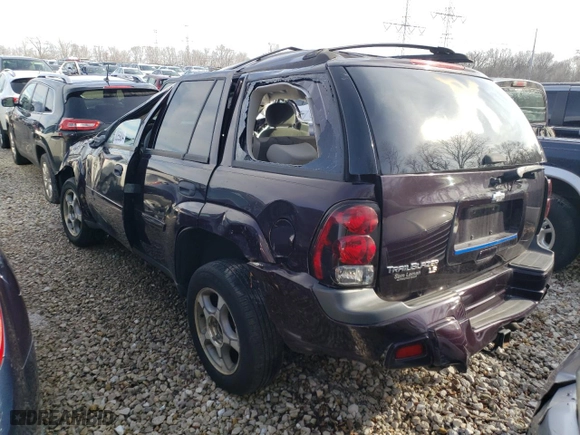 2008 Chevrolet TrailBlazer LT w/1LT with VIN 1GNDS13S482216830, listed as a Copart auction lot 82659304 with 0 mi miles and Salvage Title. Bid and sale history available at carsss.com. Image 2.