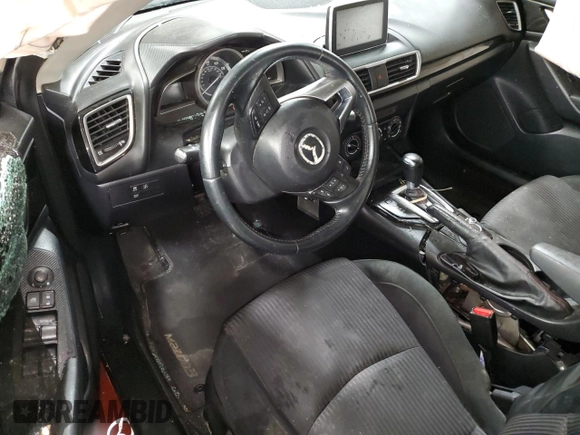 2015 Mazda 3 i Touring with VIN 3MZBM1V72FM166757, listed as a Copart auction lot 44313975 with 129,757 mi miles and Non Repairable. Bid and sale history available at DreamBid. Image 8.