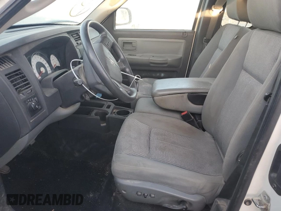 2009 Dodge Dakota Bighorn/Lonestar with VIN 1D3HW32P29S749078, listed as a Copart auction lot 85299224 with 135,502 mi miles and Salvage Title. Bid and sale history available at carsss.com. Image 7.
