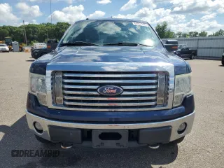 2011 Ford F-150 XL with VIN 1FTFX1EF4BFA67287, listed as a Copart auction lot 64057305 with 185,075 mi miles and Salvage title. Bid and sale history available at DreamBid. Image 5.