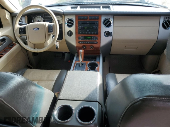 2007 Ford Expedition Max Eddie Bauer with VIN 1FMFK18577LA24715, listed as a Copart auction lot 46922925 with 142,205 mi miles and Salvage Title. Bid and sale history available at DreamBid. Image 8.