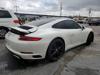2018 Porsche 911 Carrera with VIN WP0AA2A90JS105640, listed as a Copart auction lot 50726293 with 21,326 mi miles. Bid and sale history available at carsss.com. Image 3.