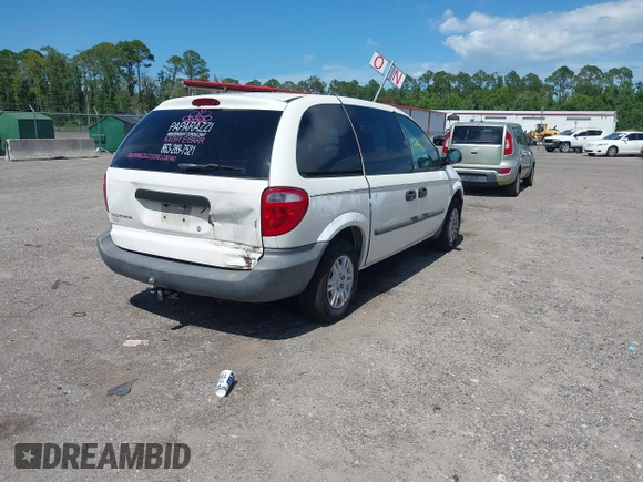 2005 Dodge Caravan SE with VIN 1D4GP25B45B103520, listed as a IAAI auction lot 42612643 with 168,847 mi miles and . Bid and sale history available at DreamBid. Image 4.