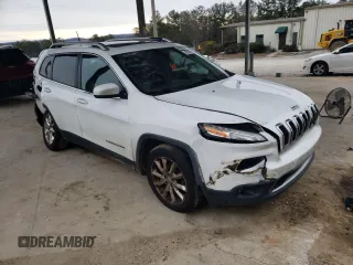 2016 Jeep Cherokee Limited with VIN 1C4PJLDS3GW126482, listed as a Copart auction lot 89387995 with 191,794 mi miles and Salvage Title. Bid and sale history available at carsss.com. Image 4.