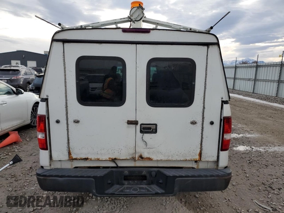2007 Ford F-150 XL with VIN 1FTRF12W67KD15350, listed as a Copart auction lot 84748464 with 217,276 mi miles and Salvage Title. Bid and sale history available at carsss.com. Image 6.
