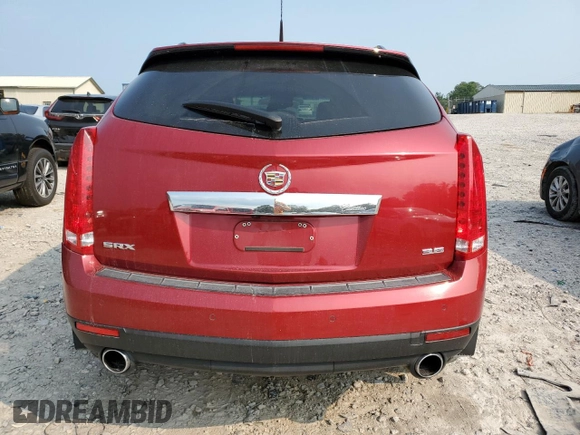 2012 Cadillac SRX Performance Collection z VIN 3GYFNBE35CS655336, wystawiony jako Copart lot #58992505 z przebiegiem 63 920 mil mil oraz Szkoda całkowita • Salvage title. Historia ofert i sprzedaży dostępna na DreamBid. Obrazek 6.