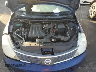 2007 Nissan Versa 1.8 SL with VIN 3N1BC11EX7L418114, listed as a Copart auction lot 87251084 with 0 mi miles and Salvage Title. Bid and sale history available at carsss.com. Image 11.