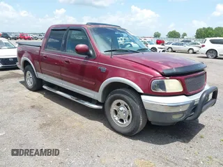 2003 Ford F-150 XLT with VIN 1FTRW08L13KB69036, listed as a IAAI auction lot 42559445 with 206,582 mi miles and . Bid and sale history available at DreamBid. Image 1.