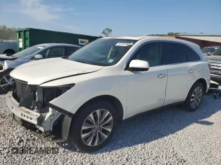 2014 Acura MDX Tech Pkg with VIN 5FRYD4H47EB048141, listed as a Copart auction lot 53747845 with 120,230 mi miles and Salvage Title. Bid and sale history available at carsss.com. Image 1.