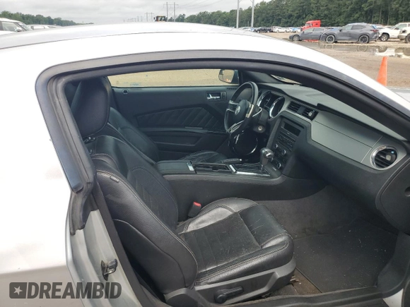 2012 Ford Mustang Premium with VIN 1ZVBP8AM5C5210831, listed as a Copart auction lot 58858065 with 196,564 mi miles and Salvage title. Bid and sale history available at DreamBid. Image 10.