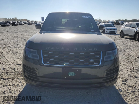 2018 Land Rover Range Rover with VIN SALGW2SE0JA514355, listed as a Copart auction lot 77074334 with 51,410 mi miles and Salvage title. Bid and sale history available at DreamBid. Image 5.