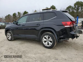 2019 Volkswagen Atlas SE with VIN 1V2LR2CA0KC505636, listed as a Copart auction lot 47648835 with 107,426 mi miles and Salvage title. Bid and sale history available at DreamBid. Image 2.