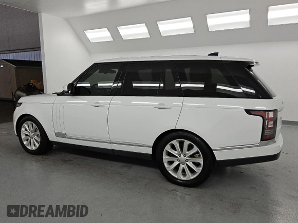 2017 Land Rover Range Rover HSE z VIN SALGS2FV6HA362419, wystawiony jako Copart lot #56659645 z przebiegiem 77 477 mil mil oraz Czysty tytuł • Clean title. Historia ofert i sprzedaży dostępna na DreamBid. Obrazek 2.