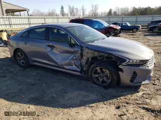 2021 Kia K5 LXS with VIN 5XXG14J25MG005542, listed as a Copart auction lot 48325725 with 90,545 mi miles and Salvage Title. Bid and sale history available at carsss.com. Image 4.