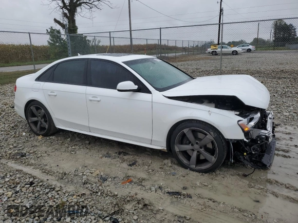 2014 Audi S4 Premium Plus with VIN WAUBGAFL0EA049371, listed as a Copart auction lot 72889024 with 142,574 mi miles and Salvage Title. Bid and sale history available at carsss.com. Image 4.