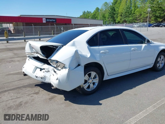 2015 Chevrolet Impala LS с VIN 2G1WA5E38F1121775, выставлен на аукционе IAAI как лот 42136786 с пробегом 151 652 миль миль и . История ставок и продаж доступна на DreamBid. Изображение 4.