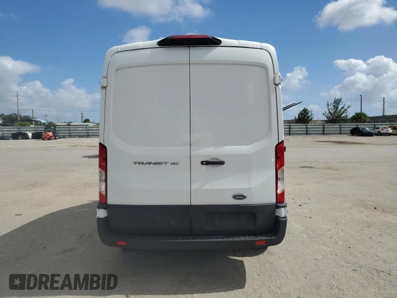 2019 Ford Transit with VIN 1FTYE1CM8KKA51956, listed as a Copart auction lot 74922524 with 24,790 mi miles and Salvage Title. Bid and sale history available at DreamBid. Image 6.