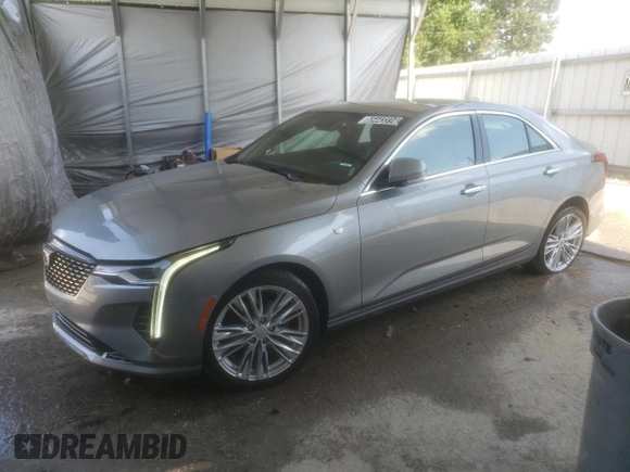 2023 Cadillac CT4 Premium Luxury z VIN 1G6DF5RK1P0131422, wystawiony jako Copart lot #65443314 z przebiegiem 37 385 mil mil oraz Czysty tytuł • Clean title. Historia ofert i sprzedaży dostępna na DreamBid. Obrazek 1.