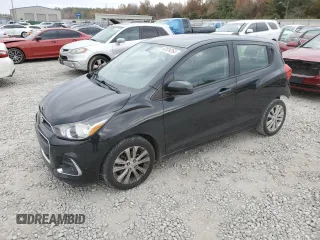 2016 Chevrolet Spark LT with VIN KL8CD6SA5GC575531, listed as a Copart auction lot 82824264 with 107,638 mi miles and Salvage Title. Bid and sale history available at DreamBid. Image 1.