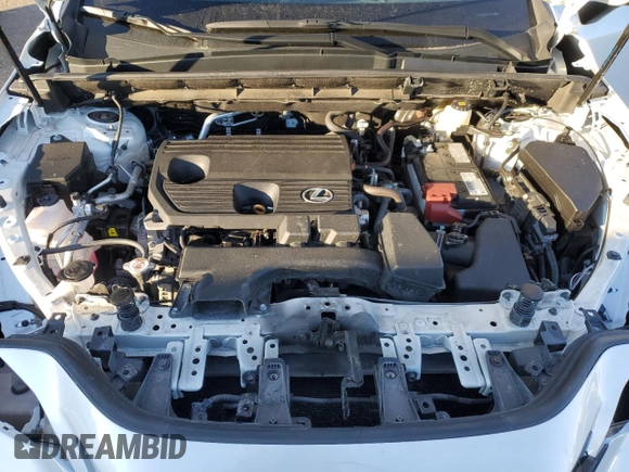 2022 Lexus NX with VIN 2T2ADCEZ8NC002363, listed as a Copart auction lot 87024714 with 26,780 mi miles and Salvage Title. Bid and sale history available at carsss.com. Image 12.