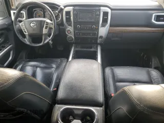 2016 Nissan Titan XD Platinum Reserve with VIN 1N6BA1F46GN513608, listed as a Copart auction lot 39489894 with 158,300 mi miles and Salvage Title. Bid and sale history available at carsss.com. Image 8.
