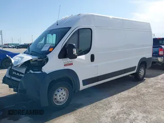 2020 Ram ProMaster Cargo with VIN 3C6TRVDG4LE128073, listed as a IAAI auction lot 41094130 with Not Provided miles and . Bid and sale history available at carsss.com. Image 17.