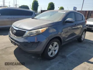 2012 Kia Sportage LX with VIN KNDPB3A25C7250856, listed as a Copart auction lot 65174475 with 173,387 mi miles and Salvage title. Bid and sale history available at DreamBid. Image 1.