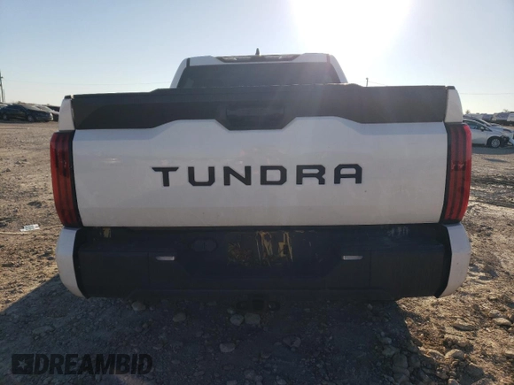 2022 Toyota Tundra 2WD SR with VIN 5TFKB5AB7NX010541, listed as a Copart auction lot 73222094 with 44,079 mi miles and Salvage Title. Bid and sale history available at carsss.com. Image 6.