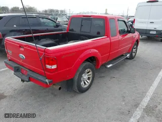 2007 Ford Ranger STX with VIN 1FTYR44E57PA43143, listed as a IAAI auction lot 41867669 with 566,946 mi miles. Bid and sale history available at carsss.com. Image 4.