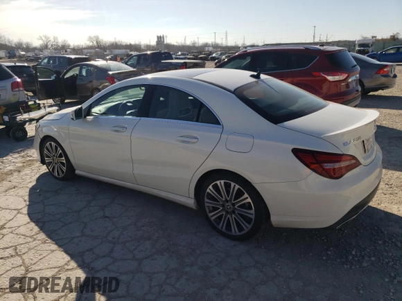 2017 Mercedes-Benz CLA 250 with VIN WDDSJ4GB2HN497092, listed as a Copart auction lot 41401744 with 84,083 mi miles and . Bid and sale history available at DreamBid. Image 2.
