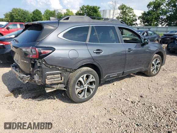 2021 Subaru Outback Limited with VIN 4S4BTANC3M3219222, listed as a Copart auction lot 64376845 with 77,825 mi miles and Salvage title. Bid and sale history available at DreamBid. Image 3.