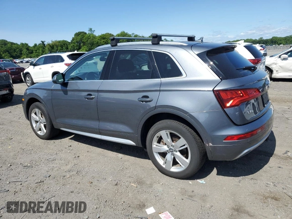2018 Audi Q5 Premium Plus z VIN WA1BNAFY4J2068976, wystawiony jako Copart lot #59005005 z przebiegiem 121 247 mil mil oraz Szkoda całkowita • Salvage title. Historia ofert i sprzedaży dostępna na DreamBid. Obrazek 2.