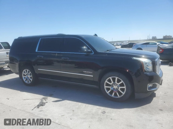 2017 GMC Yukon XL Denali with VIN 1GKS2HKJ7HR223316, listed as a Copart auction lot 50055175 with 202,996 mi miles and Clean Title. Bid and sale history available at carsss.com. Image 4.