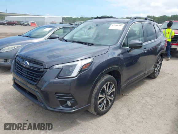 2023 Subaru Forester Limited with VIN JF2SKAPC8PH511882, listed as a IAAI auction lot 42781302 with 22,450 mi miles and . Bid and sale history available at DreamBid. Image 2.